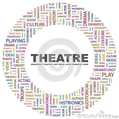 THEATRE. Vector Illustration