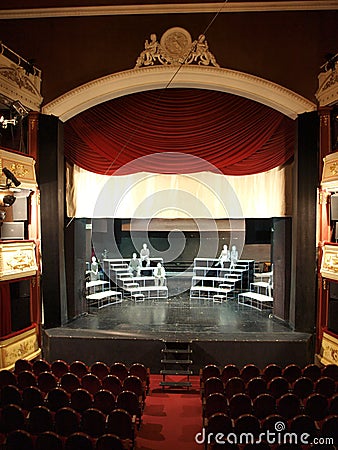 Theatre, Lublin, Poland Editorial Stock Photo