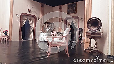 Theatre stage props Stock Photo