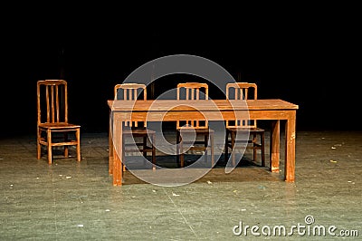 Theatrical properties Stock Photo