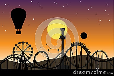 Theme park Stock Photo