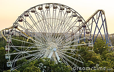 Theme Park Stock Photo