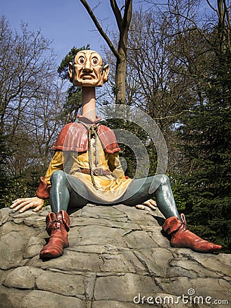 Theme park Efteling, the Netherlands Editorial Stock Photo