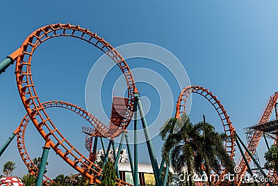 Theme Park Stock Photo