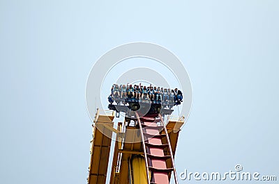 Themepark Editorial Stock Photo