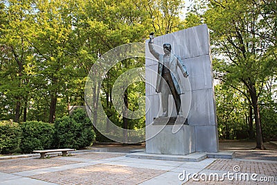 Theodore Roosevelt Memorial Washington DC Editorial Stock Photo