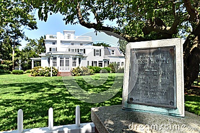 Southhampton new york state usa historic home Editorial Stock Photo