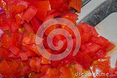 There are so much of Chickpeas on the table.Indians eat it in breakfast with selective focus Stock Photo