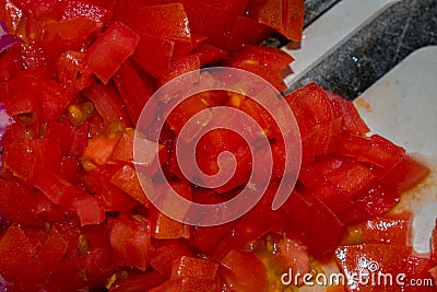 There are so much of Chickpeas on the table.Indians eat it in breakfast with selective focus Stock Photo