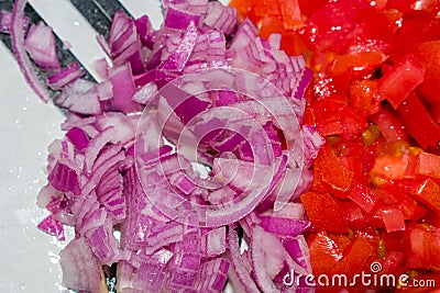 There are so much of Chickpeas on the table.Indians eat it in breakfast with selective focus Stock Photo