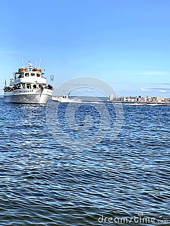 Fishing charter new york nearby brooklyn activity Editorial Stock Photo