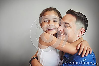Theres no love like a fathers love for his daughter. a man spending quality time with his young daughter. Stock Photo