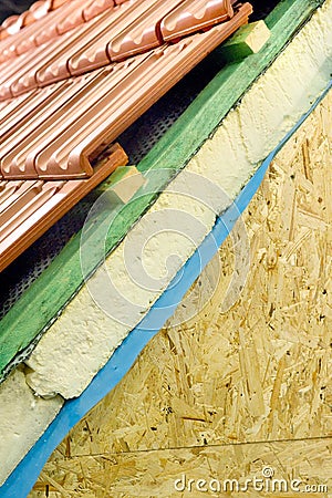 Thermal insulation Stock Photo