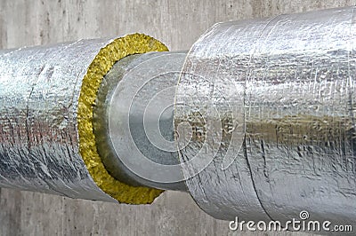 Thermal insulation Stock Photo