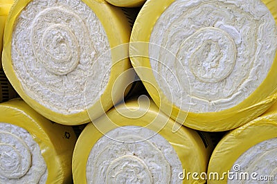 Thermal insulation material Stock Photo