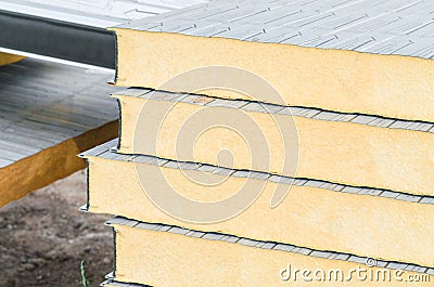 Thermal insulation Stock Photo