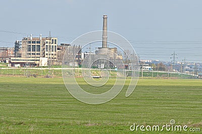 Thermal power plant Stock Photo