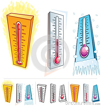 Thermometer Vector Illustration