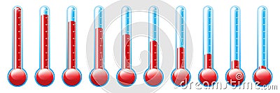 Thermometer Vector Illustration