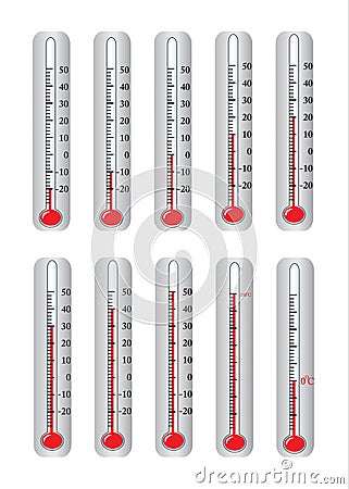 Thermometer Vector Illustration