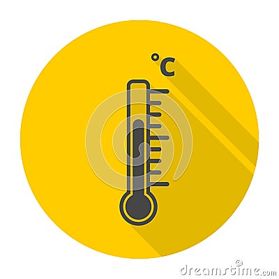 Thermometer icon Vector Illustration