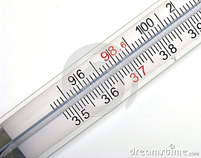 Thermometer Macro Stock Photo