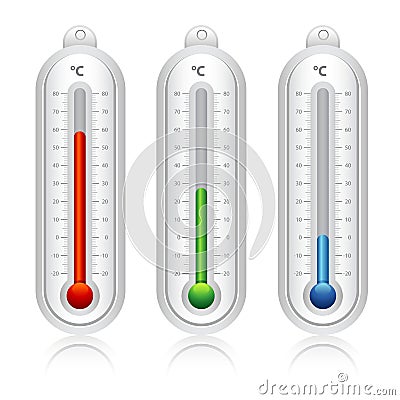 Thermometer vector Vector Illustration