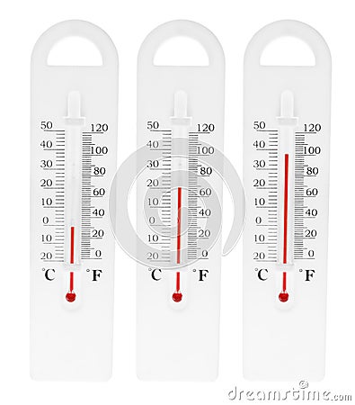 Thermometers Stock Photo
