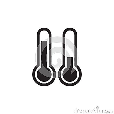 Thermometers. Vector illustration decorative design Vector Illustration