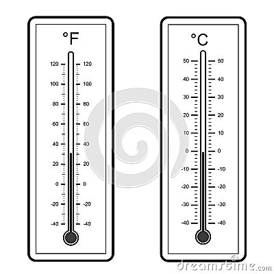 Thermometers Vector Vector Illustration