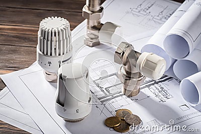 Concept of Energy saving Stock Photo