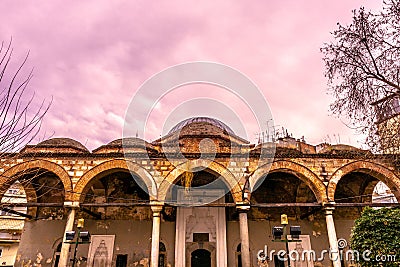 Thessaloniki Alaca Imaret Mosque 01 Stock Photo