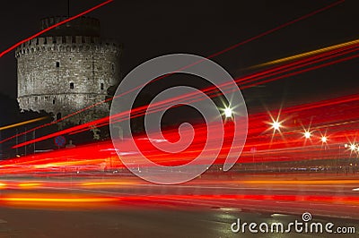 Thessaloniki City Stock Photo