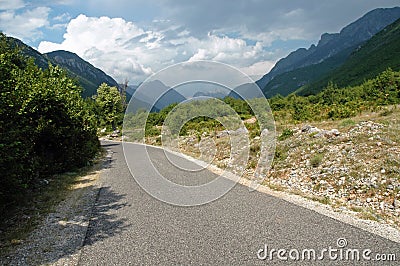 Theth, Prokletije mountains, Albania Stock Photo