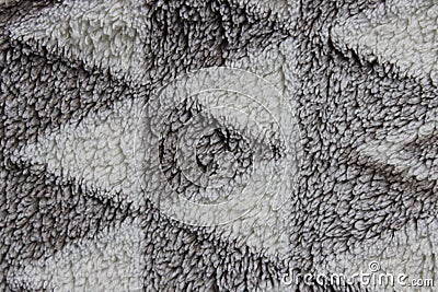 Thick fabric texture. Macro. Russia. Stock Photo