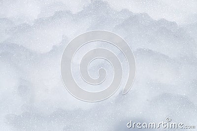Thick white airy foam background. Foamy party. Stock Photo