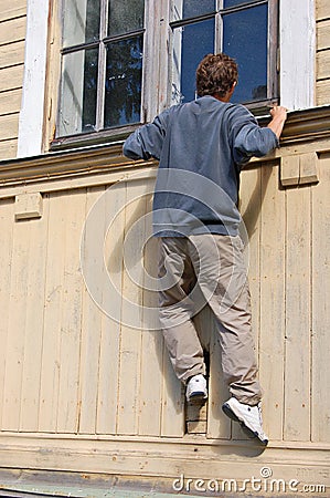 Thief Stock Photo