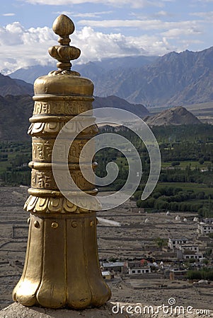 Thikse Monastery Stock Photo