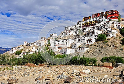 Thikse Monastery Stock Photo