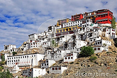 Thikse Monastery Stock Photo