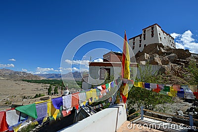 Thiksey Monastery in Ladakh, India Editorial Stock Photo