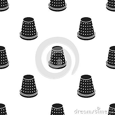 Thimble icon of vector illustration for web and mobile Vector Illustration