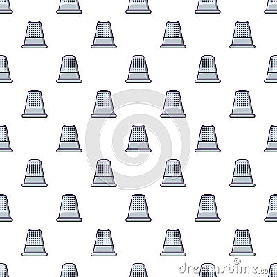 Thimble pattern seamless Vector Illustration