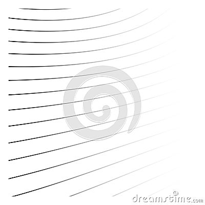Thin gray gradient lines pattern background. Simple vector abstract pattern Vector Illustration
