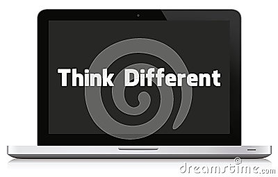 Think Different Stock Photo