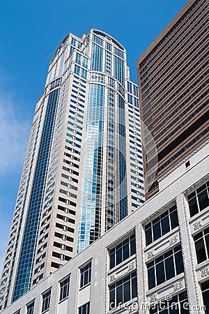 1201 Third Avenue Tower, Seattle, WA Editorial Stock Photo