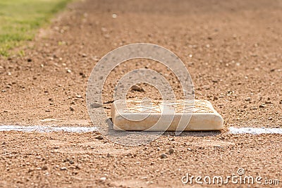 Third Base Stock Photo