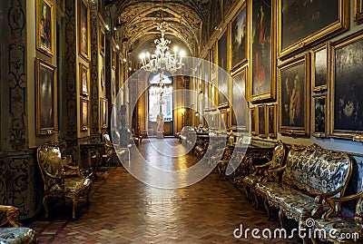 Palazzo Doria Pamphilj in Rome, Italy Editorial Stock Photo