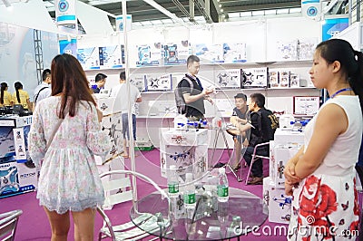 Third Shenzhen international brand licensing and derivatives Exhibition Editorial Stock Photo