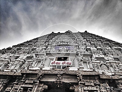 Thiruvannamalai Temple Southindia india architecture lordshiva worship religious Editorial Stock Photo